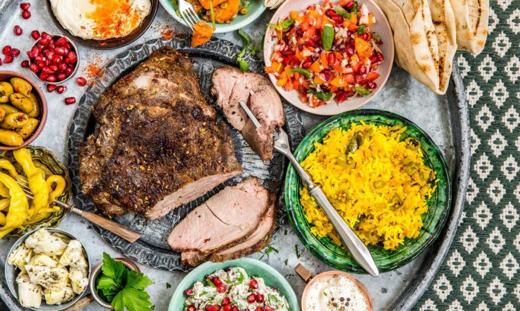 Bilde av Meze med lam og tilbehør