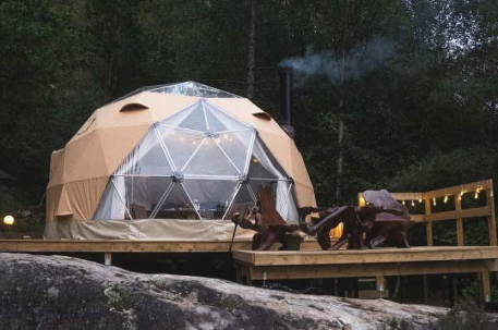 Glamping på vestlandet