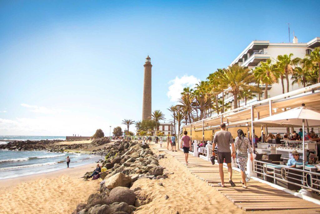 meloneras på gran canaria byr på flotte strender og lekre hoteller.