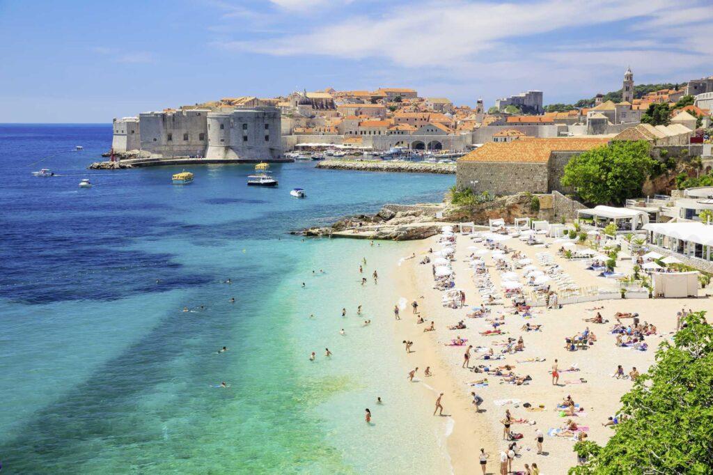 strand dubrovnik