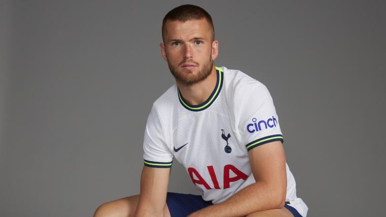 Fotballdrakter: Eric Dier i den nye hjemmedrakten til Spurs.