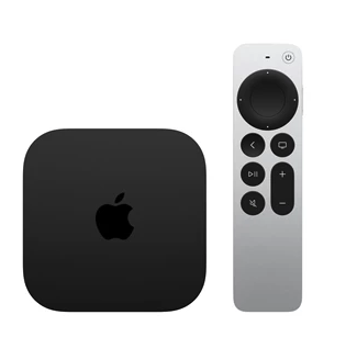 Apple TV med kontroll