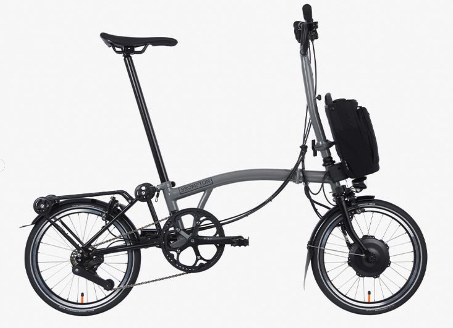 Brompton H4R sammenleggbar EL-Sykkel