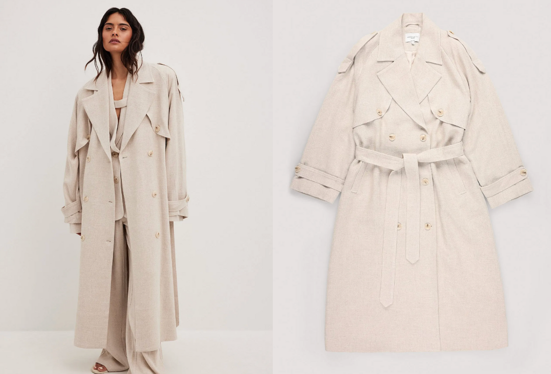 Lys trenchcoat