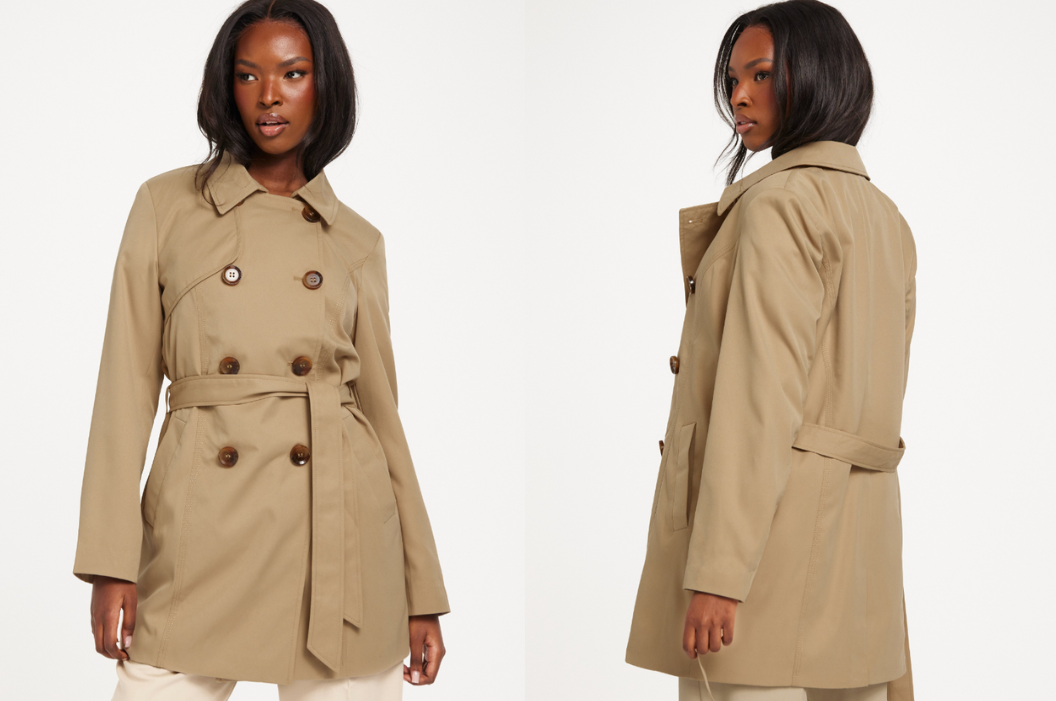 Onlvalerie trenchcoat 