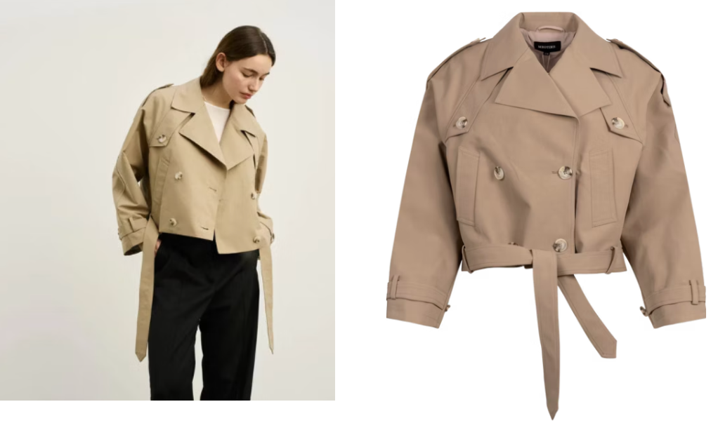 Bobby Canvas Trench Jacket