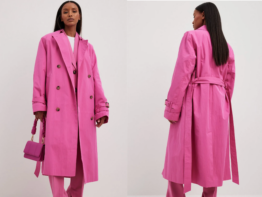 Rosa trenchcoat