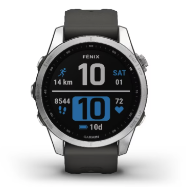 Garmin Fenix 7S smartklokke 42 mm (grafitt)