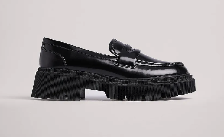 Klassiske sorte Loafers