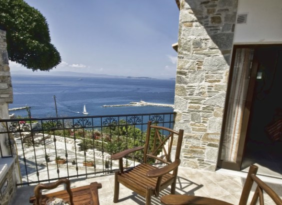 Finn hotell på Skopelos