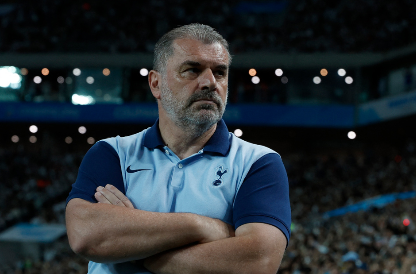 Soccer Football - Pre Season Friendly - Team K-League v Tottenham Hotspur - Seoul World Cup Stadium, Seoul, South Korea - July 31, 2024 Tottenham Hotspur manager Ange Postecoglou