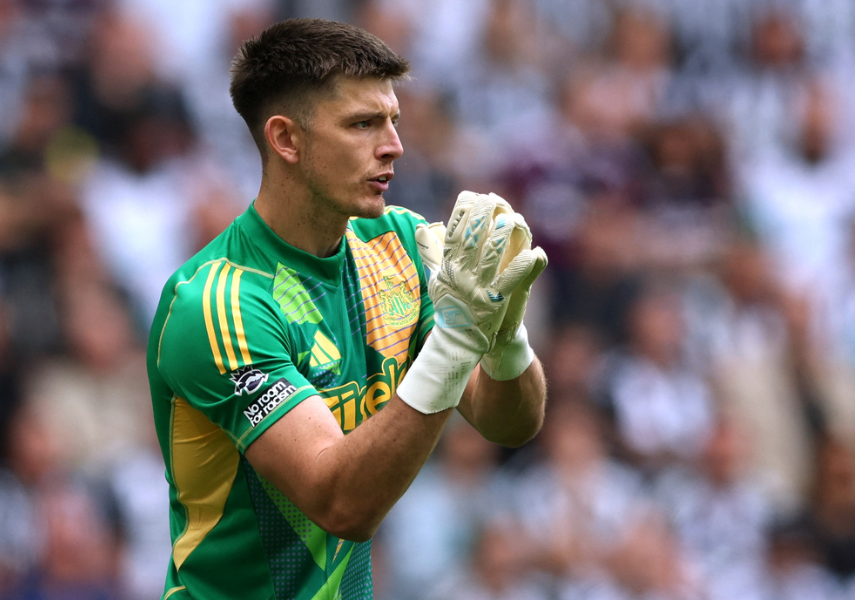 Soccer Football - Premier League - Newcastle United v Southampton - St James' Park, Newcastle, Britain - August 17, 2024 Newcastle United's Nick Pope