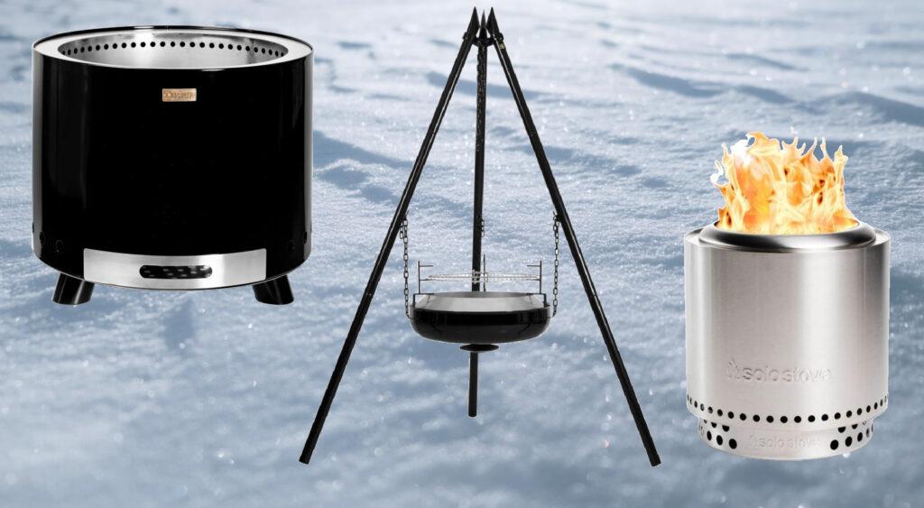 Rentbrennende bålpanner fra Espegard og Solo Stove.