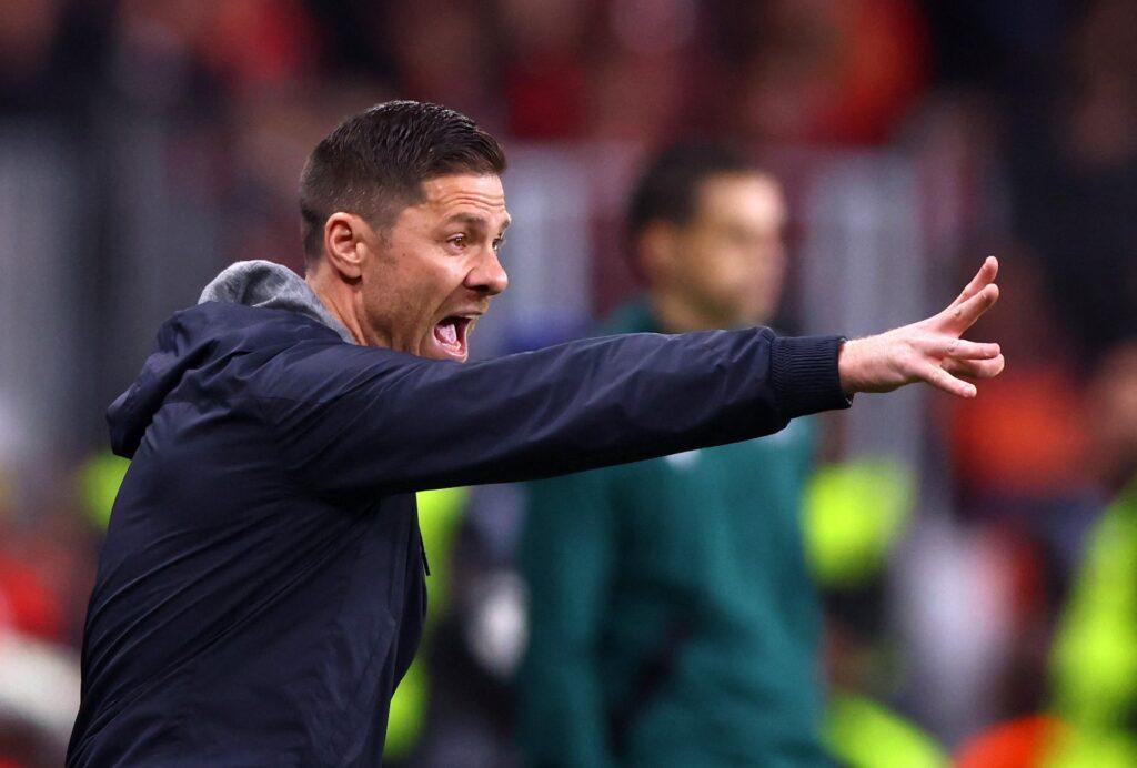 Bayer Leverkusen-trener Xabi Alonso