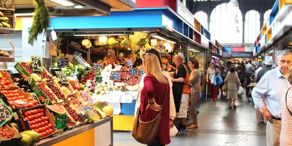 Matmarkedet Mercado de Atarazanas i Malaga