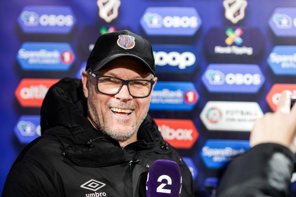 Kjetil Rekdal under 1. divisjons kampen mellom Stabæk og Aalesund på Nadderud Stadion. Foto: Thomas Fure / NTB