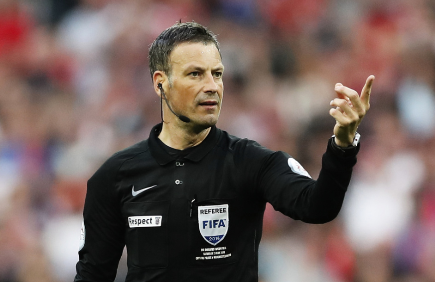 Britain Football Soccer - Crystal Palace v Manchester United - FA Cup Final - Wembley Stadium - 21/5/16 Referee Mark Clattenburg