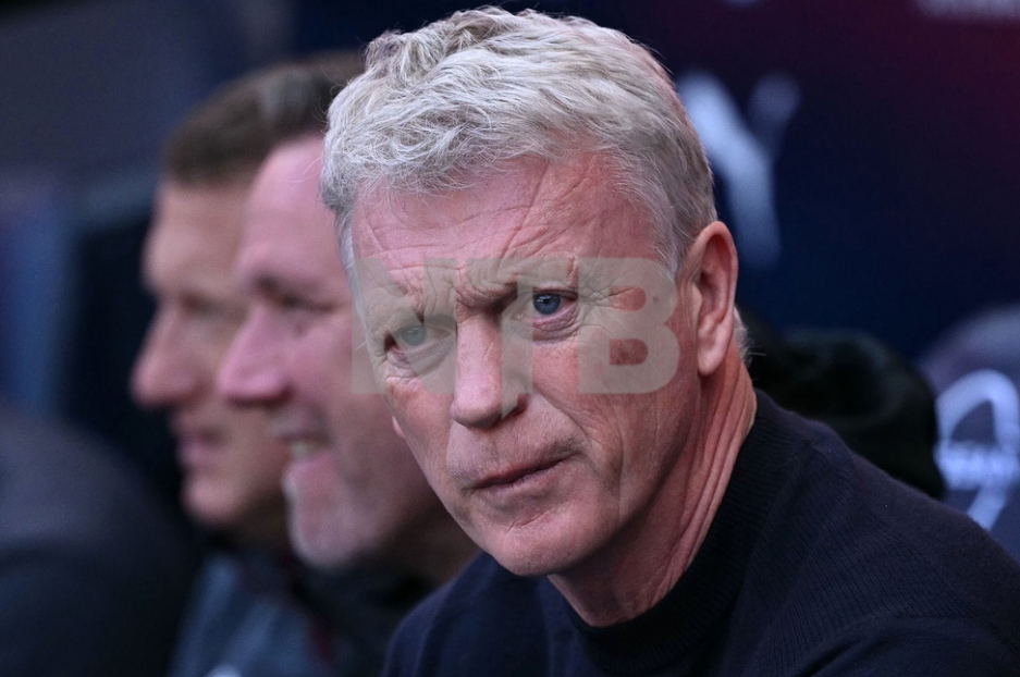 Emneknagger fbl Horizontal West Ham United's Scottish manager David Moyes looks on during the English Premier League football match between Manchester City and West Ham United at the Etihad Stadium in Manchester, north west England, on May 19, 2024. West Ham manager David Moyes will leave "by mutual consent" when his contract expires at the end of the season. Moyes guided West Ham to the Europa Conference League title last season -- the club's first major honour since they won the 1980 FA Cup.