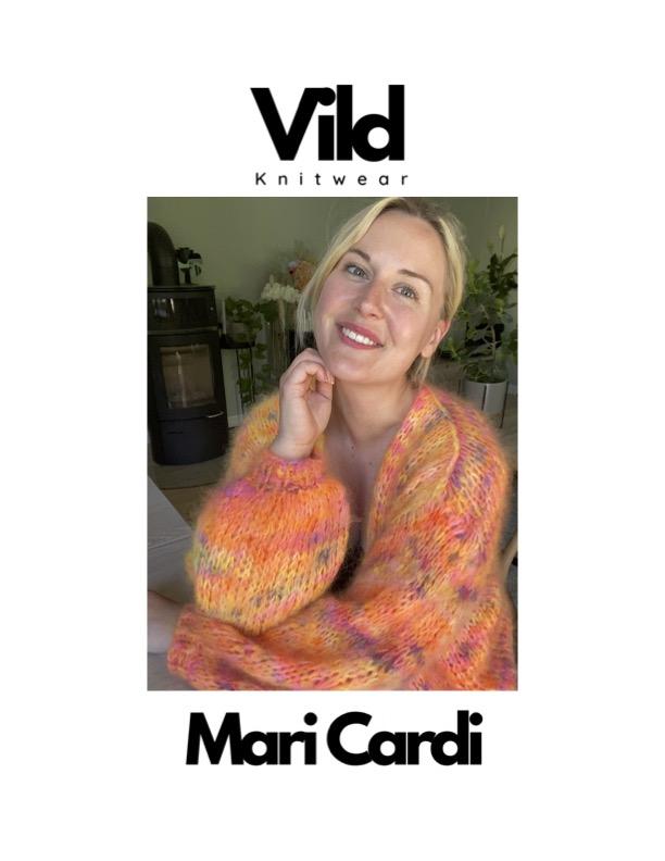 Mari Cardi - Strikket cardigan til dame