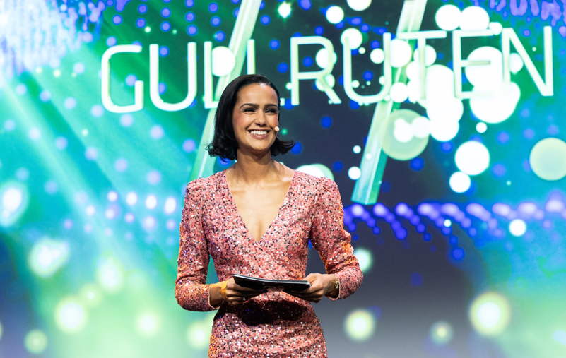 Programleder Desta Marie Beeder Gullruten mominerte