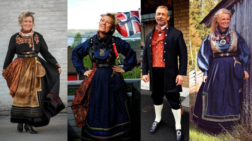 festdrakter finnes i mange farger.
