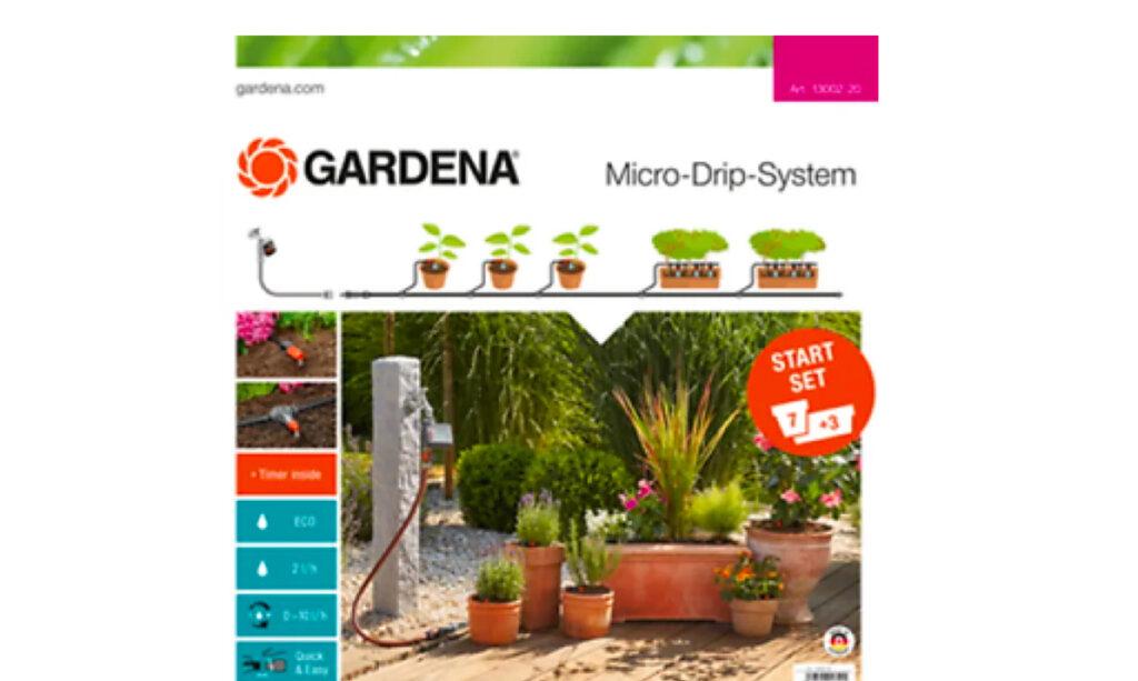 gardena automatisk vanningssystem for potter