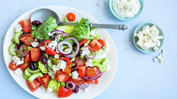 gresk salat med fetaost