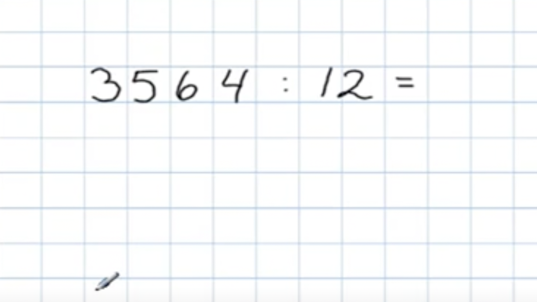 Lær deg å regne dette regnestykket hvor du bruker divisjon(deling) med flersifrede tall, uten kalkulat