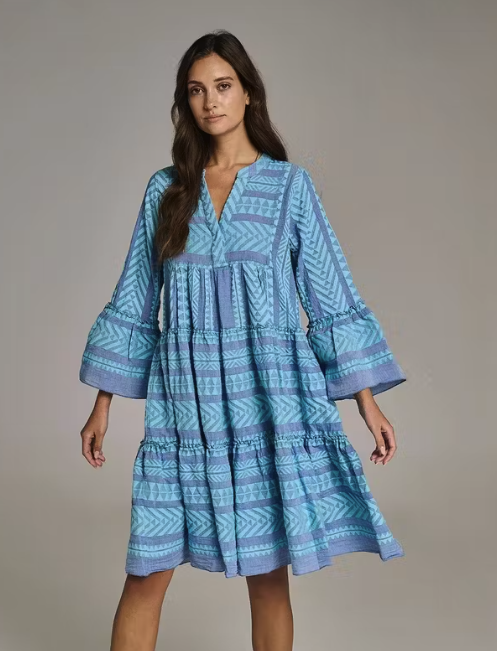 «Floyd-kjolen» i turkis og blå