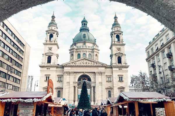 Julemarked i Budapest