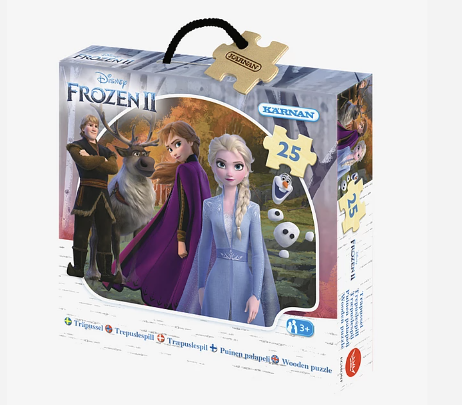 Egmont Kärnan Puslespill tre Disney Frozen II