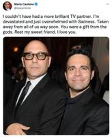 Mario Cantone and Willie Garson played partners in the series «Sex and single life».  Cantone remembers his friend on Twitter.
