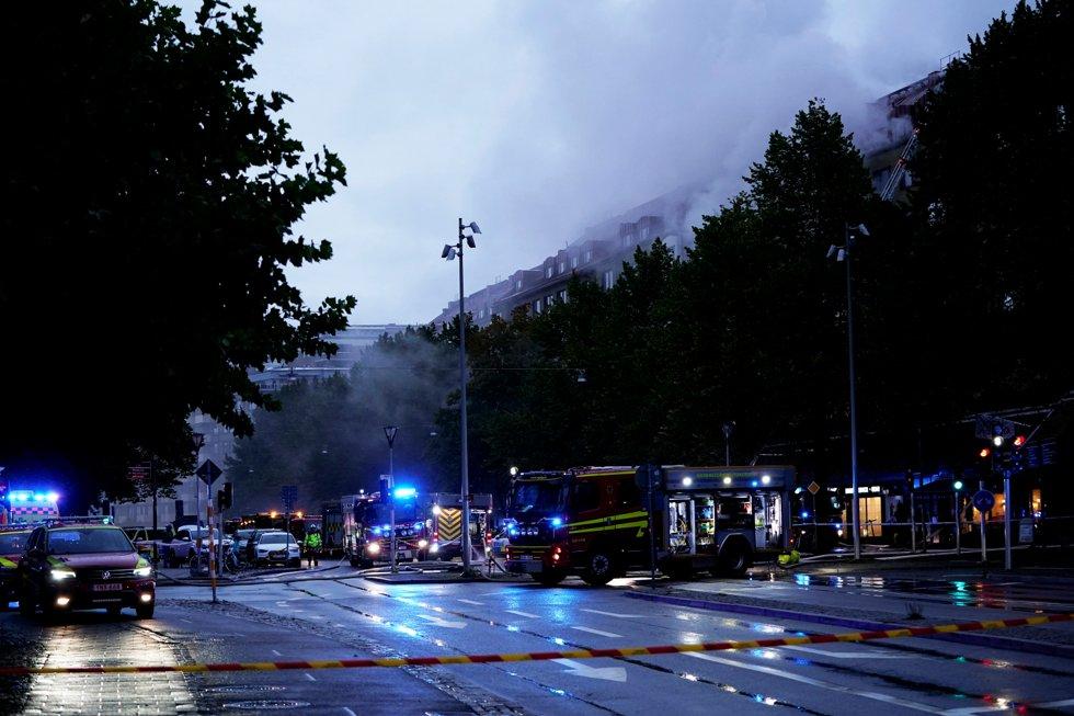 Over 20 til sykehus etter eksplosjon i bygård i Göteborg | ABC Nyheter