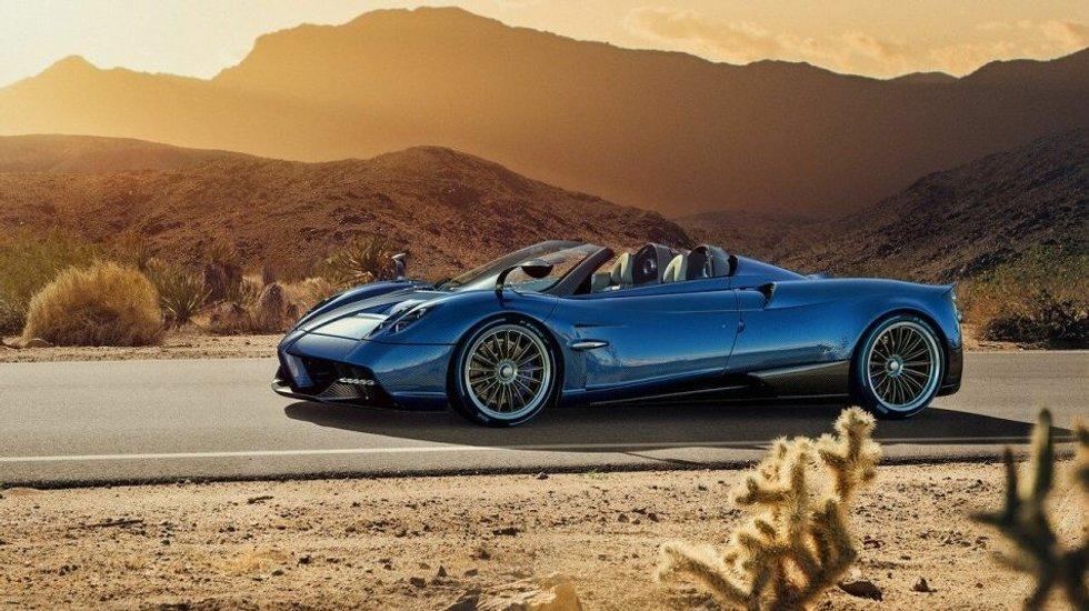 This is the Pagani Huayra Roadster, which was launched in 2017.