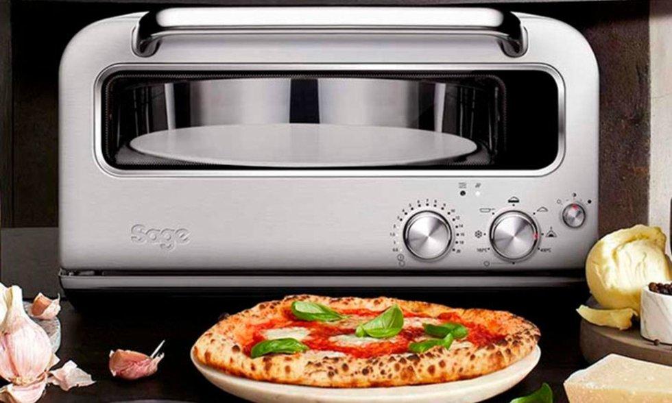 Detto anche pratico pizzaolo "Forno intelligente" - Puoi cuocere una pizza croccante e gustosa in 2 minuti.  Clicca sull'immagine per ottenere l'oggetto.  Foto: BakerenogKokken.no