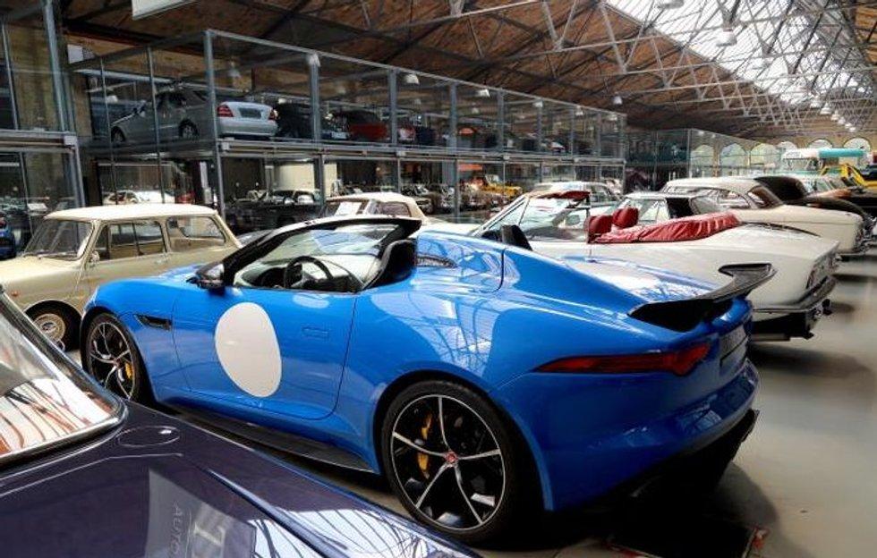 It has already been more than ten years since Jaguar first launched its own version of the F-Project 7.  250 models were manufactured at a cost of between 150,000 and 200,000 euros. Photo: Ivar Engerud / Finansavisen