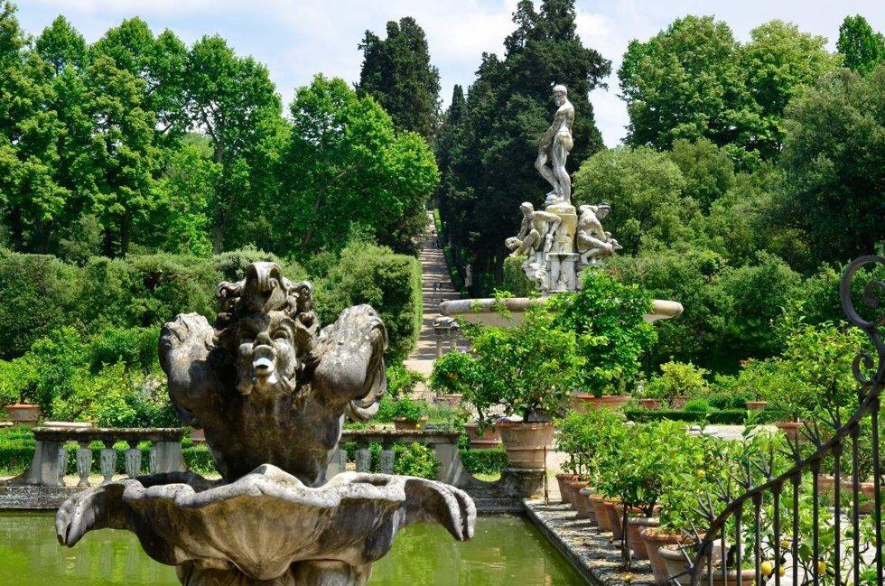 Passeggiata rinascimentale: visita lo spettacolare Giardino di Boboli.  Il parco è il sontuoso giardino di Palazzo Pitti ed è stato allestito nella prima metà del XVI secolo.  Foto: Shutterstock/NTB