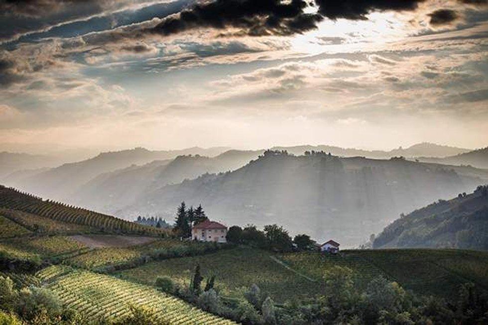 Vakre landskaper: Piemonte kan ta pusten fra deg.  Photo: Svein Lindin/Capital