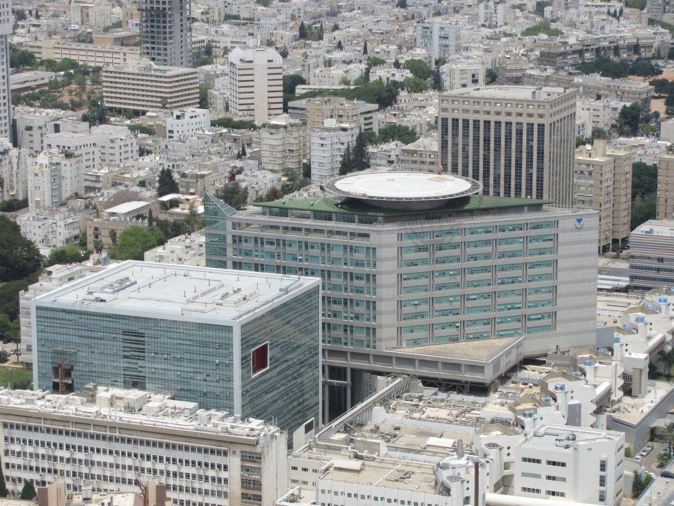 Ichilov -sykehuskomplekset i Tel Aviv dekker 150 kvadratkilometer. Foto: Alex Jilitsky / CC 3.0