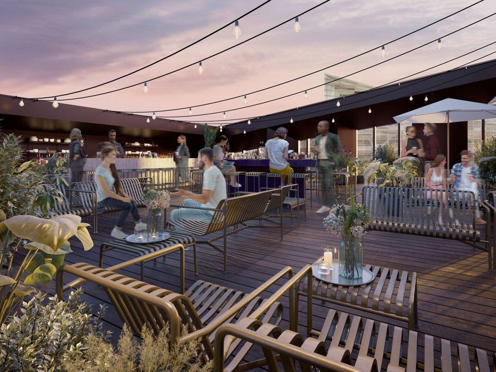 TETTO BAR: terrazza panoramica con bar.  Foto: Scandic Hotels