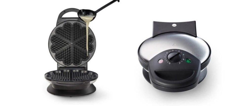 Wilfa waffle iron WB-623: Why not fry biscuit dough in a waffle iron and then dip them in chocolate?  Click on the image to access the product.