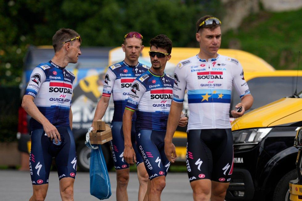 Team Soudal-Quick-Step Struggles to Win a Stage in the First Half of the Tour de France 2023