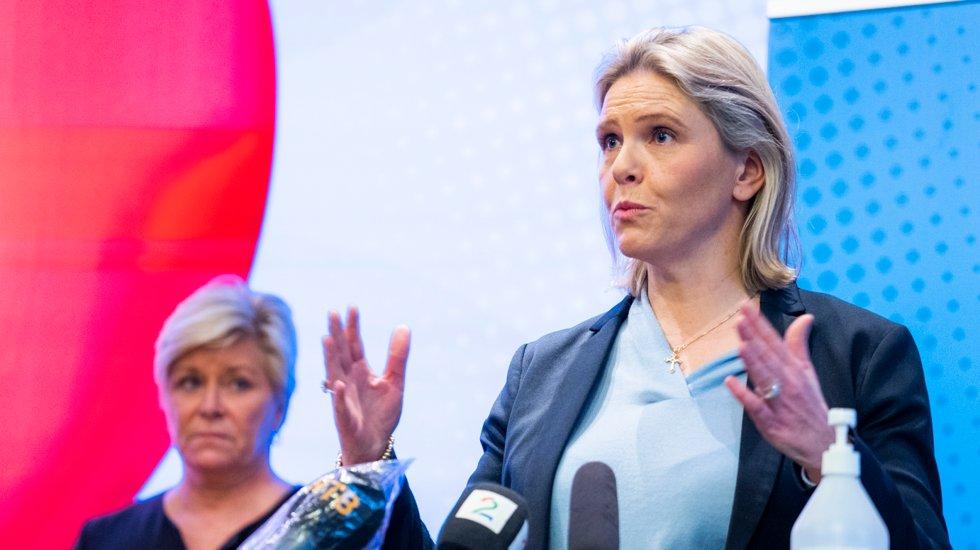 Sylvi Listhaug Om Siv Jensens Avgang Det Er Så Trist At Du Gir Deg Som Leder Abc Nyheter 