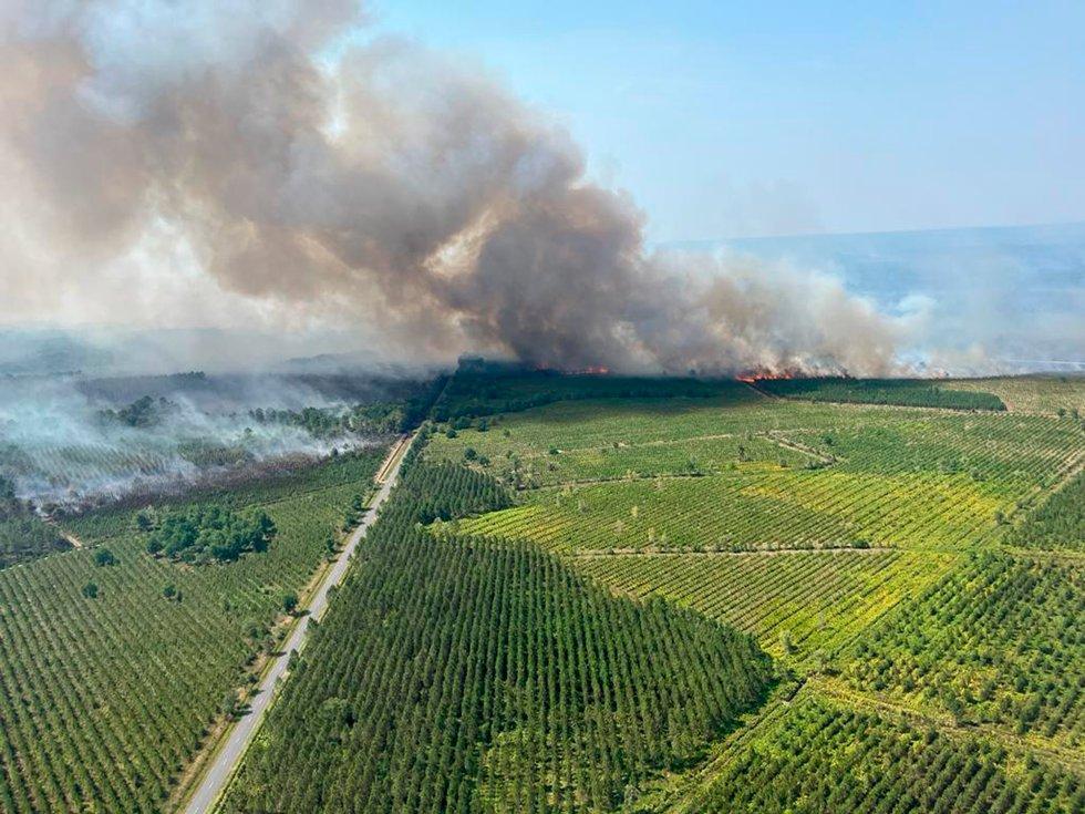 Gli incendi boschivi continuano a devastare l’Europa meridionale