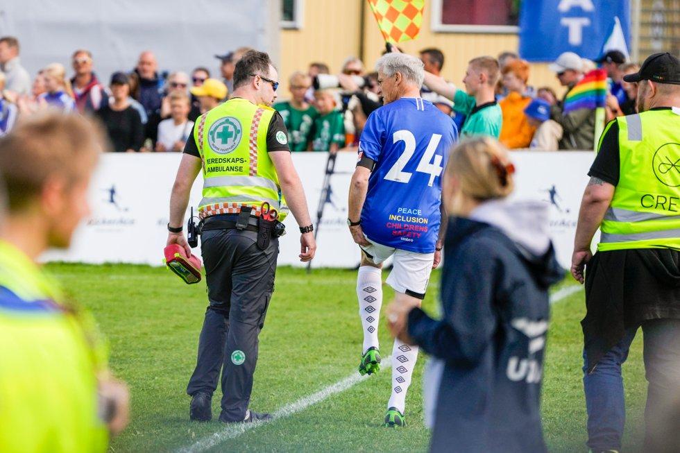 Penalty stretch and miss for Støre di Ekebergsletta