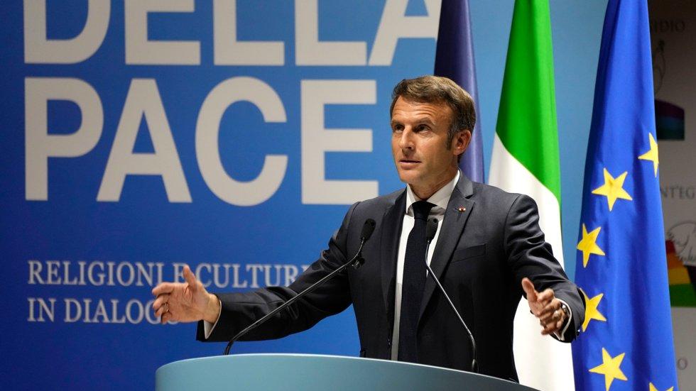 Macron: – The Ukrainians decide when peace is possible