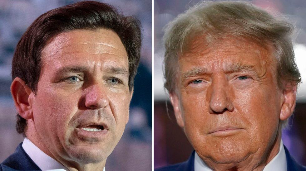 Donald Trump claims he has the “full support” of Ron DeSantis