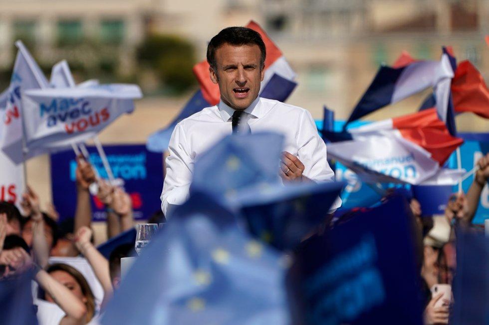 Emmanuel Macron up for re-election