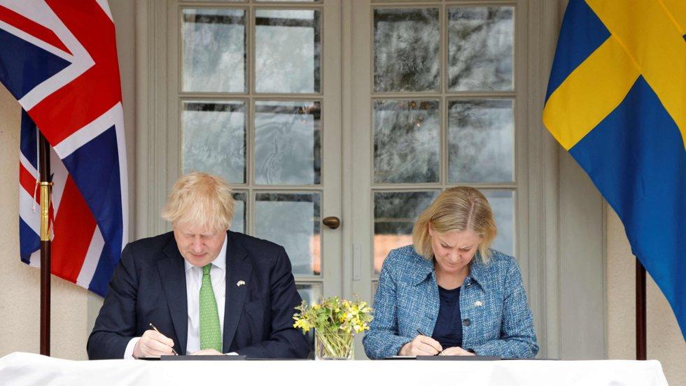 Sweden and the UK agree to a new security agreement – similar notice to Finland