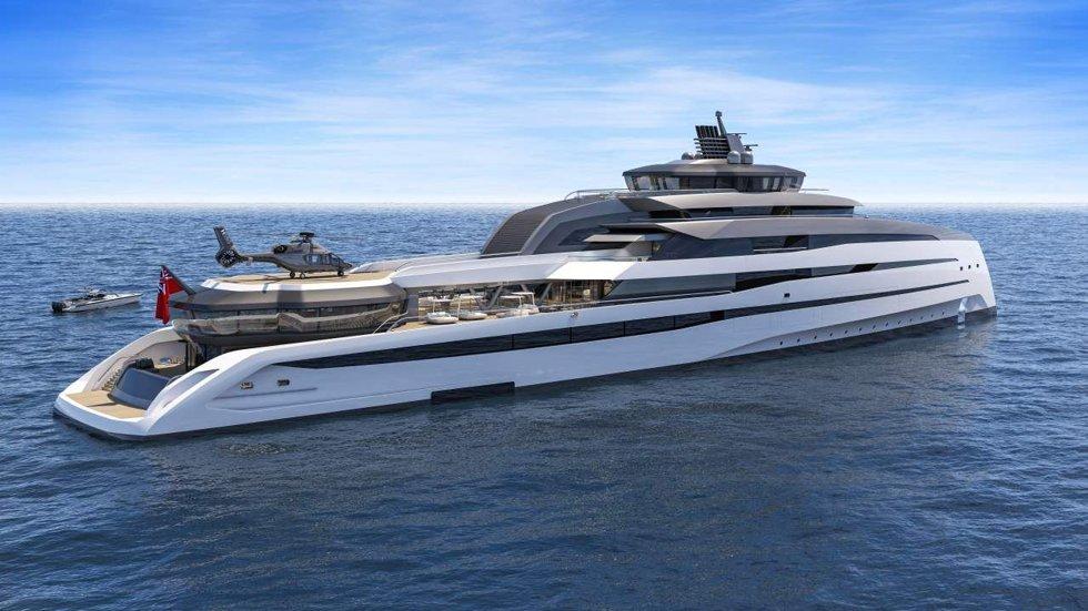 Nordman progetta uno yacht di 127 metri: il prezzo è a dir poco incredibile